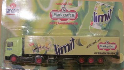 Markgrafen Getränkemarkt Nr.49 - Franken Brunnen Limit - MB Actros - Sattelzug