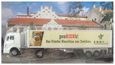 Mauritius Brauerei Nr.05 - EBRU Getränkefachgroßhandel - MB 1320 - Sattelzug Oldie