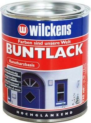 Buntlack Kunstharzbasis Farbe Lack Schutzlack Hochglanz Enzianblau RAL 5010