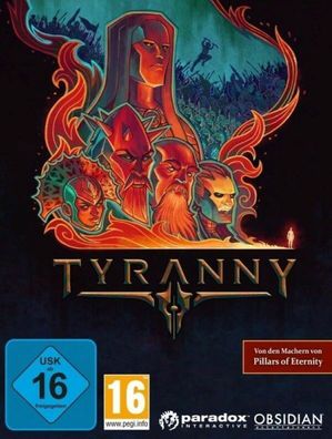 Tyranny (PC, 2016, Nur der Steam Key Download Code) Keine DVD, No CD, only Steam