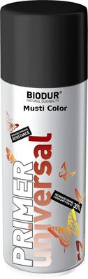 Biodur Grundierung Lackspray Rostschutz Rostprimer Haftgrund Autolack Farbe Schwarz