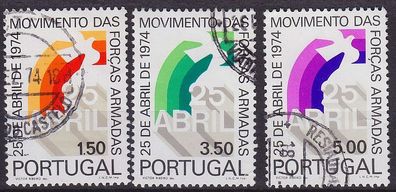 Portugal [1974] MiNr 1266-68 ( O/ used )