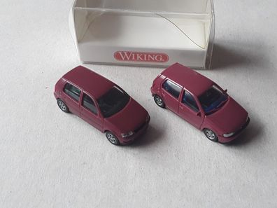 Wiking - VW Polo ´99 - Vorserie , wie 80. Saure Auktion Position 7519 und Polo 1994