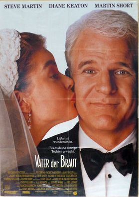 Vater der Braut - Original Kinoplakat A1 - Steve Martin, Diane Keaton - Filmposter