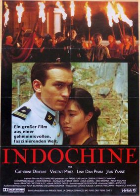 Indochine - Original Kinoplakat A1 - Catherine Deneuve, Vincent Perez - Filmposter