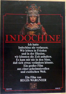 Indochine - Original Kinoplakat A1 - Catherine Deneuve - Motiv 2 - Filmposter