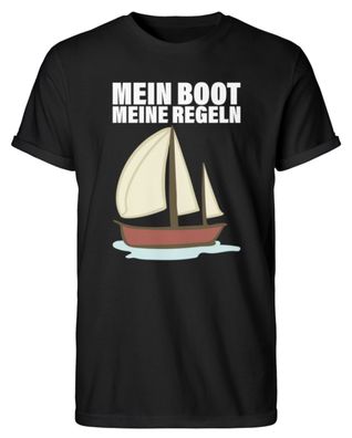 MEIN BOOT MEINE REGELN - Herren RollUp Shirt