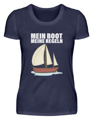MEIN BOOT MEINE REGELN - Damen Premiumshirt