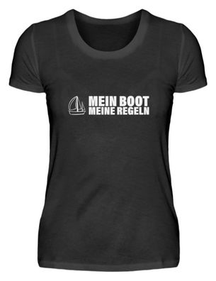 MEIN BOOT MEINE REGRLN - Damenshirt