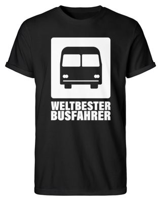 Weltbester Busfahrer - Herren RollUp Shirt