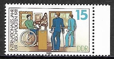 DDR postfrisch Michel-Nummer 2622