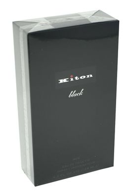 Kiton Black 125ml Eau de Toilette Spray EDT Herren