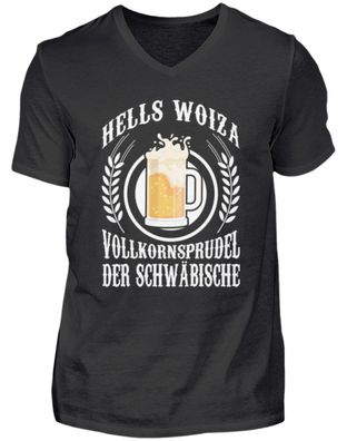 WOIZA Vollkornsprudel DER Schwäbische - Herren V-Neck Shirt