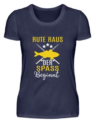 RUTE RAUS DER SPASS Beginnt - Damen Premiumshirt