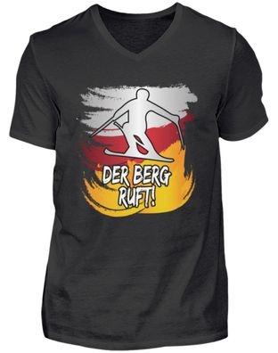 DER BERG RUFT! - Herren V-Neck Shirt
