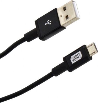 Micro-USB-Ladekabel 100cm schwarz