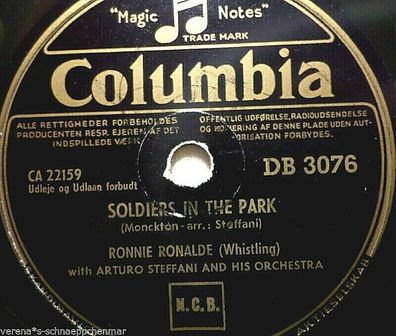 Ronnie Ronalde "Soldiers In The Park / Lo! Here The Gentle Lark" Columbia 1952