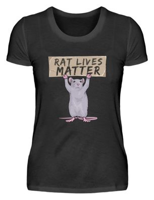 RAT LIVES MATTER - Damen Premiumshirt