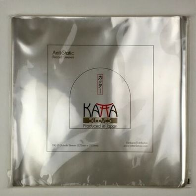 Katta Sleeves Aussenhülle 12" LP 323mm x 315mm 100 Stück Made in JAPAN