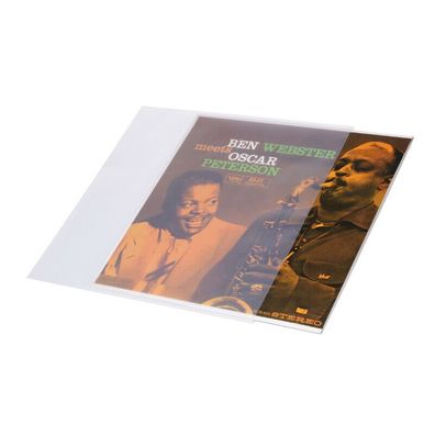 Dynavox Schallplattenaußenhüllen Sleeves für Vinyl LP 12" (50 Stück) 207591 NEU!
