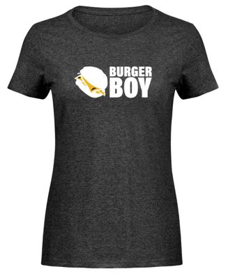 BURGER BOY - Damen Melange Shirt