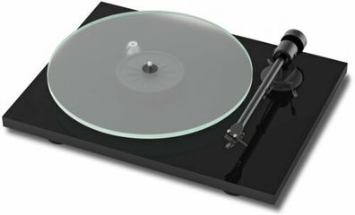 Pro-Ject Plattenspieler T1 BT Bluetooth Piano schwarz Ortofon OM5E