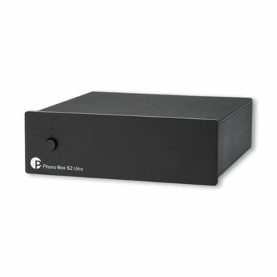 Pro-Ject Phono Box S2 Ultra Audiophile MM/ MC Phono Vorverstärker Schwarz