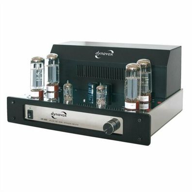 Dynavox Röhren-Mono-Vollverstärker VR-80E 80W RMS Schwarz mit Chromblende