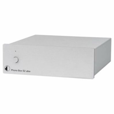 Pro-Ject Phono Box S2 Ultra Audiophile MM/ MC Phono Vorverstärker Silber