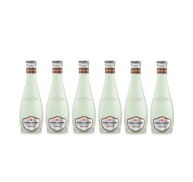 Sanpellegrino 6er Set Tonica Water 6x 0,2L Tonic Water inkl. Pfand Mehrweg