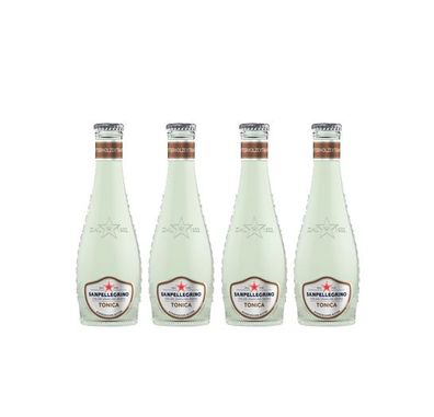 Sanpellegrino 4er Set Tonica Water 4x 0,2L Tonic Water inkl. Pfand Mehrweg