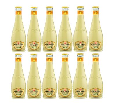 Sanpellegrino 12er Set La Limonata Bio 12x 0,2L Bio Zitronenlimonade inkl. Pfan