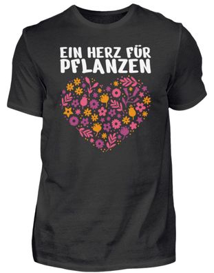 EIN HERZ FÜR Pflanzen - Herren Shirt