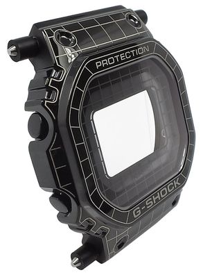 Casio G-Shock Herren > Gehäuse Edelstahl schwarz Gitter GMW-B5000CS