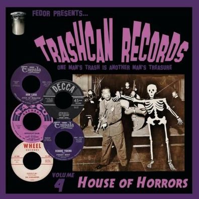 Trashcan Records Volume 4 House Of Horrors LTD 1LP 10" Vinyl Stag-O-Lee