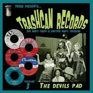 Trashcan Records Volume 3 The Devils Pad LTD 1LP 10" Vinyl Stag-O-Lee