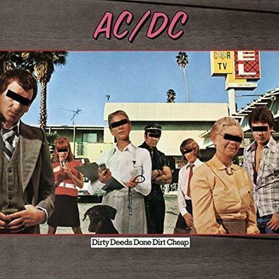 AC/ DC Dirty Deeds Done Dirt Cheap 180g 1LP Vinyl Hard Rock Classic 2013 Epic