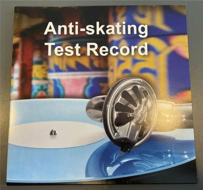 Anti-Skating Testschallplatte Test Record Antiskating Einstellung 7572