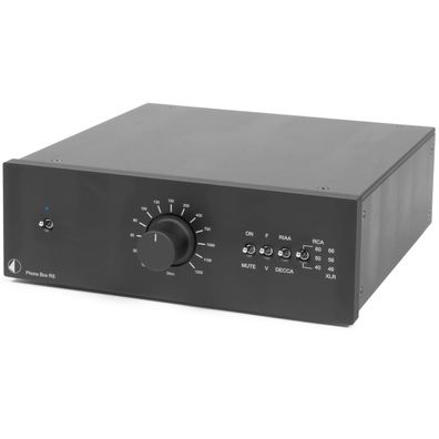 Pro-Ject Phono Box RS - Highend Phono Vorverstärker (MM / MC) Schwarz
