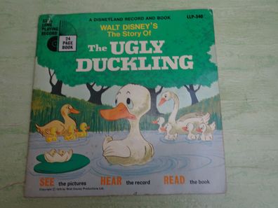 7" Tonbuch Walt Disney The Story of the ugly Duckling Lois Lane LLP-340