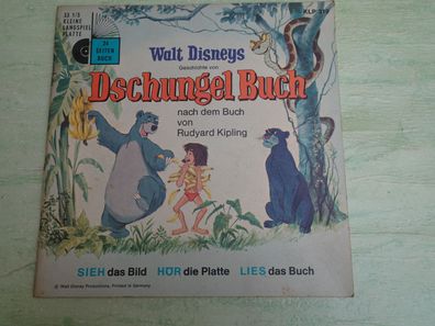 7" Tonbuch Walt Disney Dschungelbuch Rudyard Kipling Sieh Hör Lies KLP319