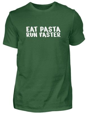 EAT PASTA RUN FASTER - Herren Shirt