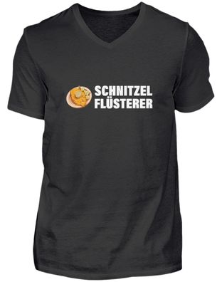 Schnitzel Flüsterer - Herren V-Neck Shirt