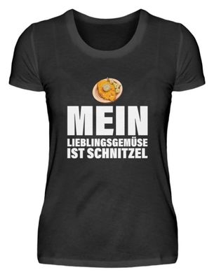 MEIN Lieblingsgemüse IST Schnitzel - Damenshirt