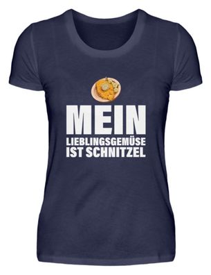 MEIN Lieblingsgemüse IST Schnitzel - Damen Premiumshirt