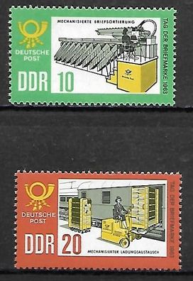 DDR postfrisch Michel-Nummer 998-999