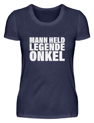 MANN HELD Legende ONKEL - Damen Premiumshirt