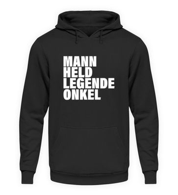 MANN HELD Legende ONKEL - Unisex Hoodie-3HT0WYFT