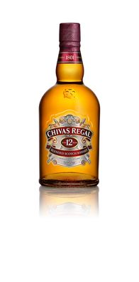 Chivas Regal 12 Jahre Premium Blended Scotch Whisky 0,7L (40% Vol)- [Enthält Su