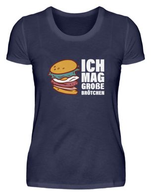 ICH MAG GROßE Brötchen - Damen Premiumshirt